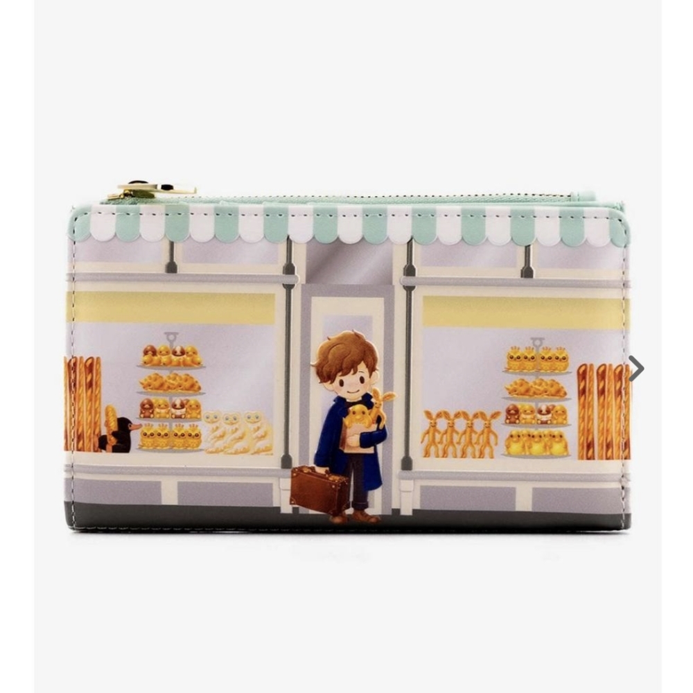 Loungefly Fantastic Beasts And Where To Find Them Kowalski Bakery Flap Wallet
